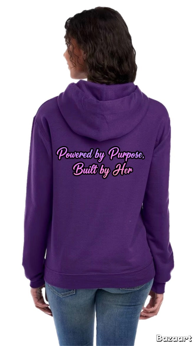 I am HER purple women’s Hoodie