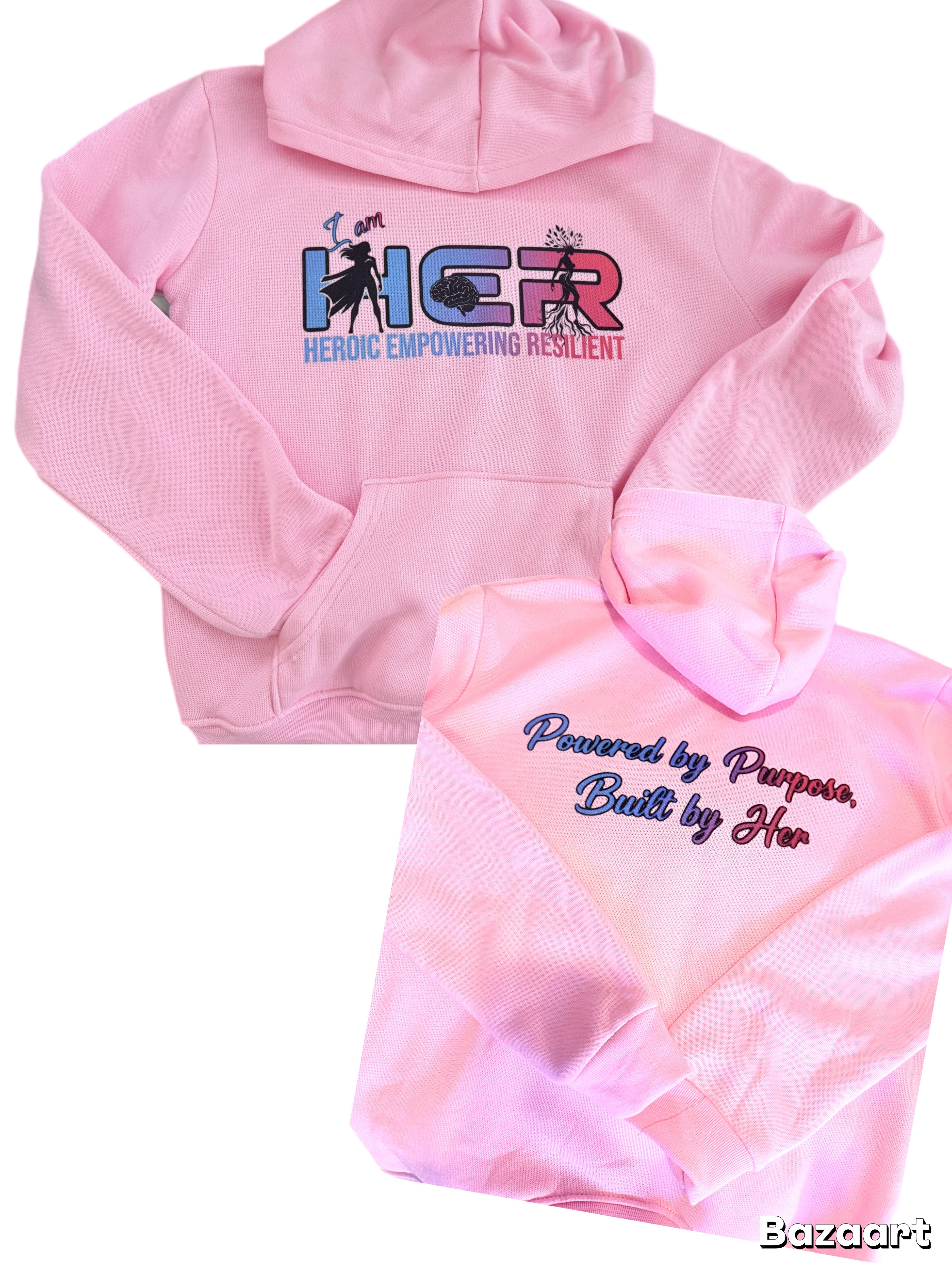 Light Pink Iam Her hoodie